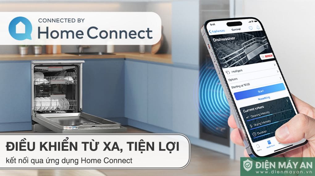 Máy rửa bát độc lập Bosch Serie 4 SMS4ECI26E